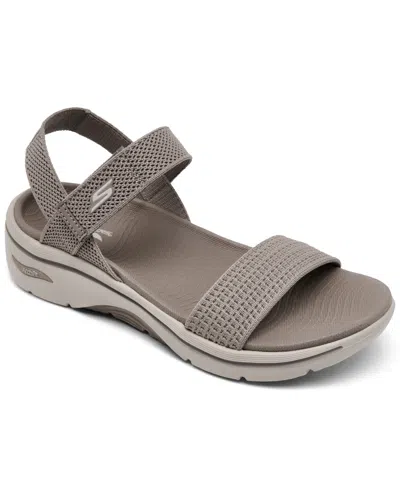Skechers Women's Go Walk Arch Fit 2.0 In Taupe