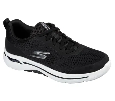 SKECHERS WOMEN'S GO WALK ARCH FIT MOTION BREEZE SNEAKERS IN BLACK