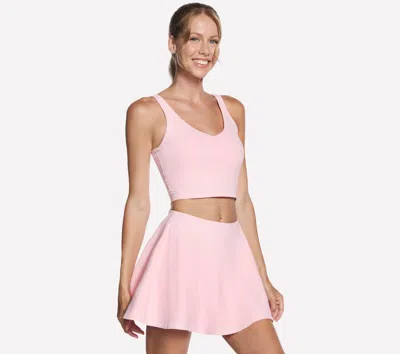 Skechers Women's Go Walk Court Crop Tank Top In Pink