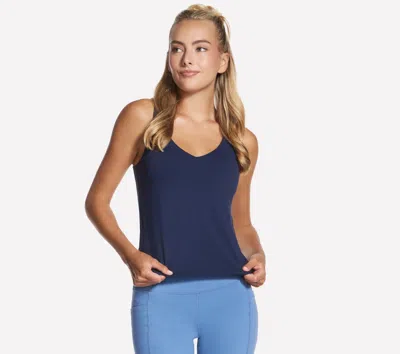 Skechers Women's Go Walk Evolution Tank Top In Blue