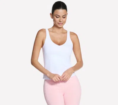 Skechers Women's Go Walk Evolution Tank Top In White