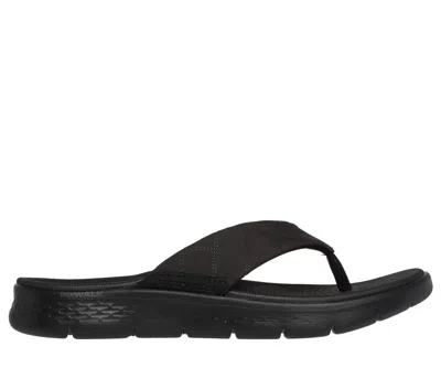 Skechers Women's Go Walk Flex Sandals - Addison In Black