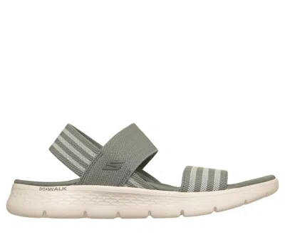 Skechers Women's Go Walk Flex Sandals - Atlas In Green