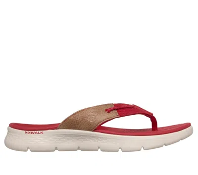 Skechers Women's Go Walk Flex Sandals - Esplanade In Red