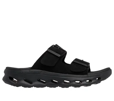 Skechers Women's Go Walk Glide-step 2.0 Sandals - Macy In Black
