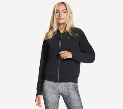 Skechers Women's Go Walk Reversible Jacket In Black