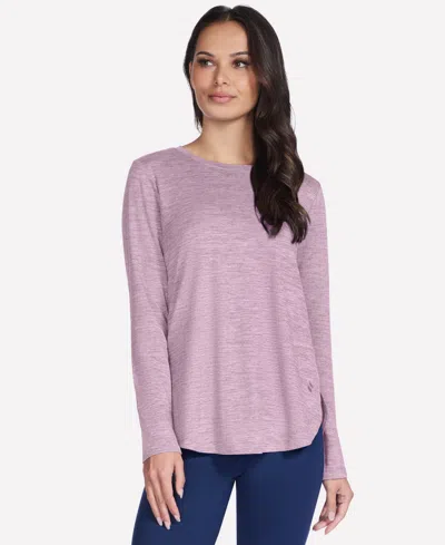 Skechers Women's Godri Swift Long-sleeve Tunic Top In Pink