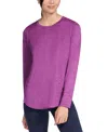 Skechers Women's Godri Swift Long-sleeve Tunic Top In Purple