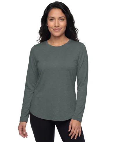 Skechers Women's Godri Swift Long-sleeve Tunic Top In Gray