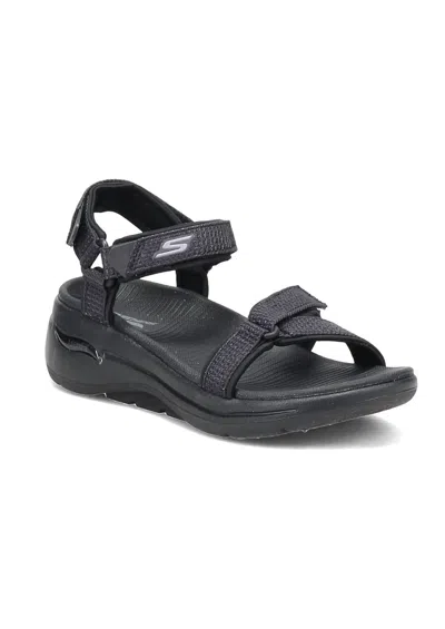 Skechers Women's Gowalk Arch Fit Sandal In Black