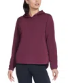Skechers Women's Gowalk Everywhere Long-sleeve Pull-on Hoodie In Burgundy