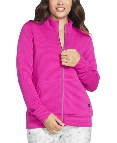Skechers Women's Gowalk Ribbed Hoodless Jacket