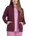 Skechers Women's Gowalk Ribbed Hoodless Jacket In Brown