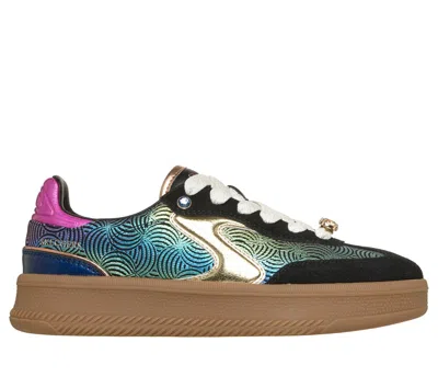 Skechers Women's Hotshot Hi - Refined Rebel Sneaker In Black