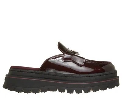 Skechers Women's Jammers - Major Mood Slip-on Shoes In Burgundy