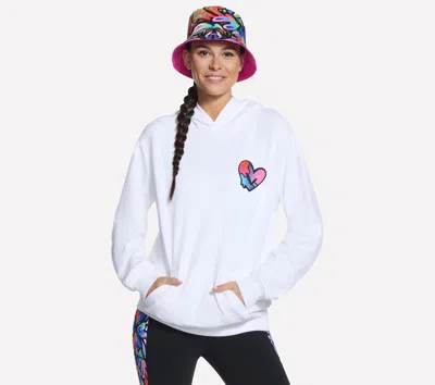 Skechers Women's Jason Naylor: Love Pullover Hoodie In White