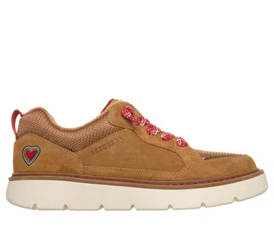 Skechers Women's Keepsakes Cozy - Street Hiker Luv Boots In Brown