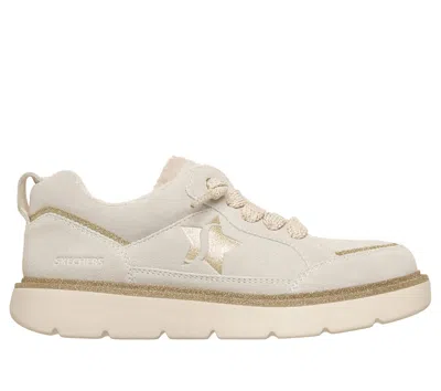 Skechers Women's Keepsakes Cozy - Street Hiker Star Bootie Shoes In Neutral