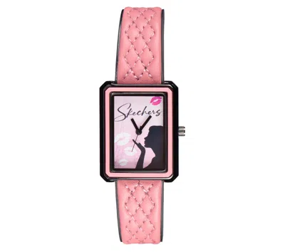 Skechers Women's Kisses Watch In Pink