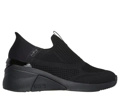 Skechers Women's Mark Nason: A Wedge - Crecent Sneaker In Black
