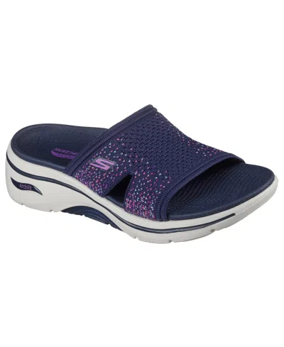 Skechers Women's Martha Stewart: Go Walk Arch Fit 2.0 In Navy,multi