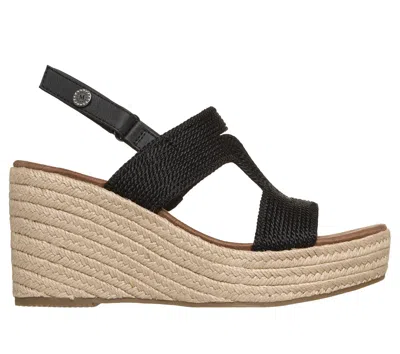 Skechers Women's Martha Stewart: Iris - Precious Metals Wedge In Black