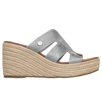Skechers Women's Martha Stewart: Iris - Unstoppable Wedge In Silver