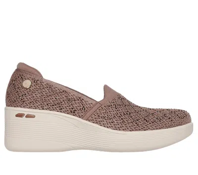 Skechers Women's Martha Stewart: Pier-lite - My Reflection Slip-on Shoes In Brown