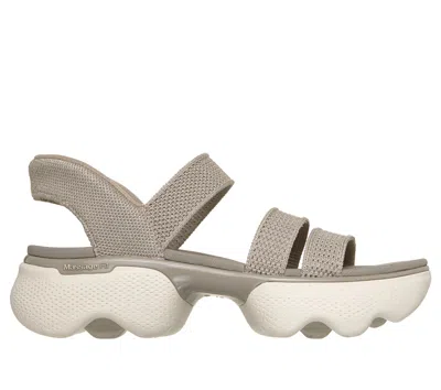 Skechers Women's Massage Fit Edge - Wren Sandals In Brown
