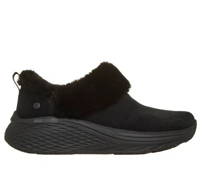 Skechers Women's Max Cushioning Elite 2.0 Boot - Snuggle Slip-on Shoes In Black
