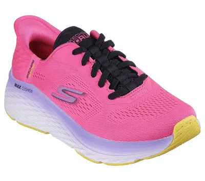 Skechers Women's Max Cushioning Elite 2.0 Running Shoes In Raspberry In Multi