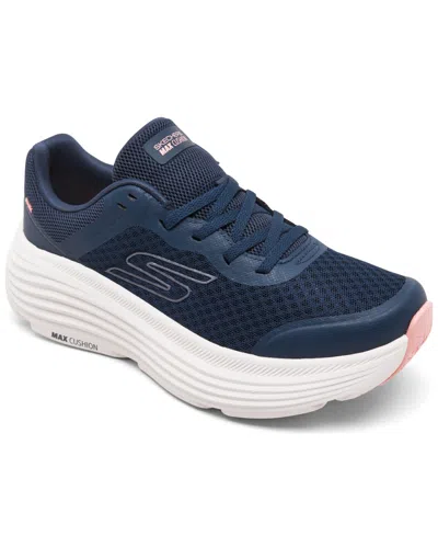 Skechers Women's Max Cushioning Endeavour Athletic Running Sneakers In Navy,pink