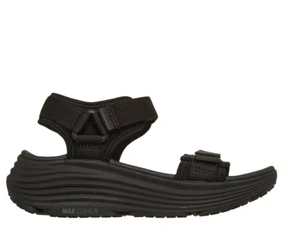 Skechers Women's Max Cushioning Endeavour Sandals - Miranda In Black