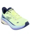 Skechers Women's Max Cushioning Propulsion Running Sneakers From Finish Line In Lemon Lime