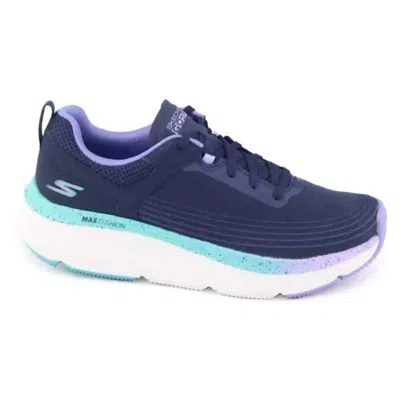 Skechers Women's Max Cushioning Sunny Road Running Shoe In Navy Blue