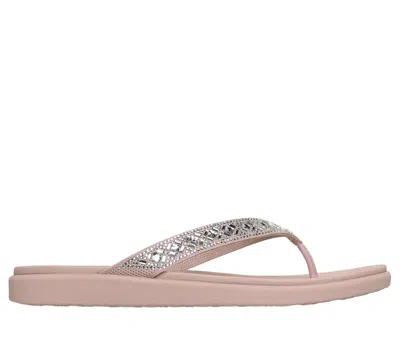 Skechers Women's Meditation Luxe - Everyday Glow Sandals In Pink