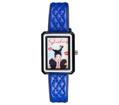 Skechers Women's Night Out Watch In Blue