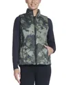 Skechers Women's On-the-go Zip-front Luxe Vest In Green