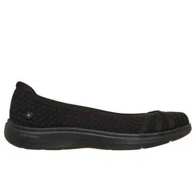 Skechers Women's On-the-go Flex Radiant - Courtney Shoes In Black