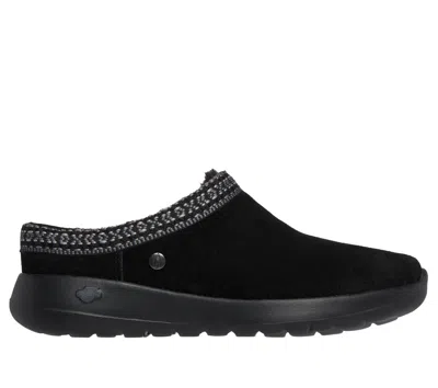 Skechers Women's On-the-go Joy - Cozy Vibes Slipper In Black