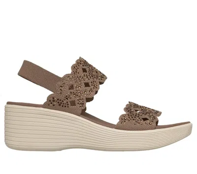 Skechers Women's Parallel Lite - Sassy Dayz 2.0 Wedge In Brown