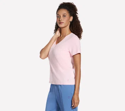 Skechers Women's Pima V-neck T-shirt In Multi