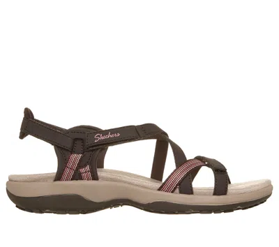 Skechers Women's Reggae Slim - Sun Array Sandals In Brown