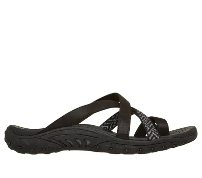 Skechers Women's Reggae - Timeless Summer Sandals In Black
