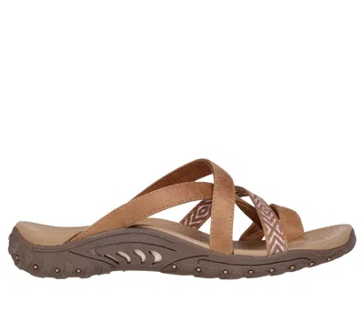 Skechers Reggae Tireless Summer Sandal In Brown