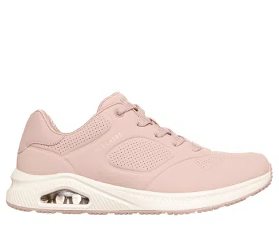 Skechers Women's Relaxed Fit: Arch Fit Uno - Zen Mode Wedge In Pink