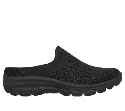 Skechers Women's Relaxed Fit: Easy Going - Glowing Skies Shoes In Black