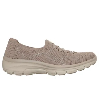 Skechers Women's Relaxed Fit: Easy Going - Sweet Streak Shoes In Brown