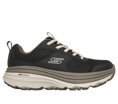 Skechers Relaxed Fit: Max Cushioning Zirrus Cobble Stone Sneaker In Black