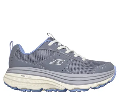 Skechers Women's Relaxed Fit: Max Cushioning Zirrus - Cobble Stone Sneaker In Gray